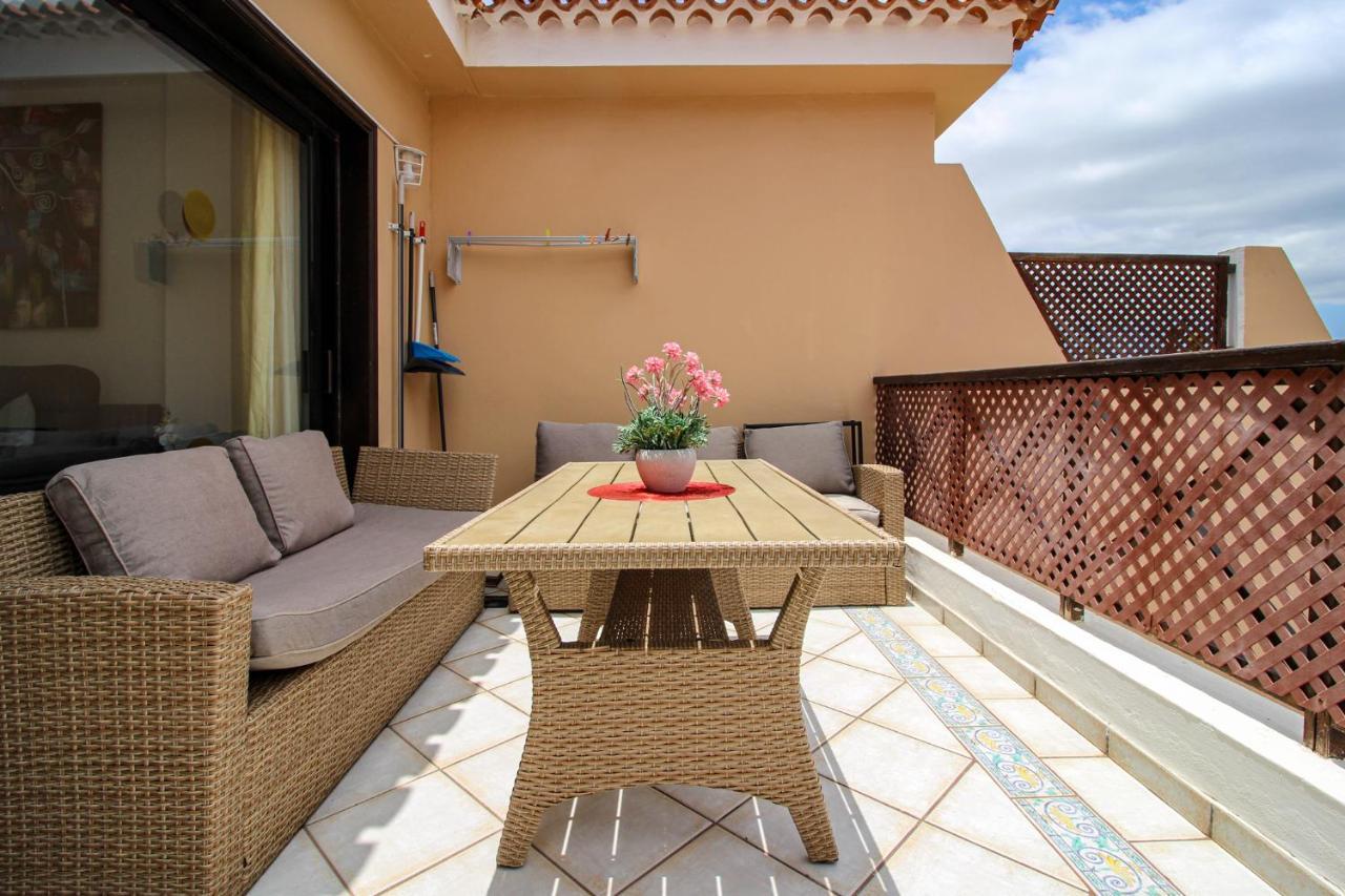 Beautiful Penthouse Apartment With Heated Swimming Pool Golf Del Sur San Miguel de Abona Kültér fotó